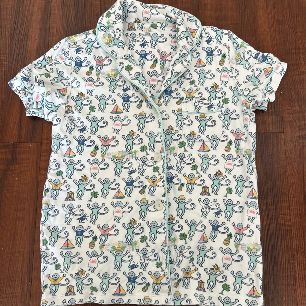 Roller Rabbit White Multicolor Kids Romper